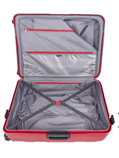 Cellini Safetech Zipperless Lock Large 4 Wheel Trolley Case