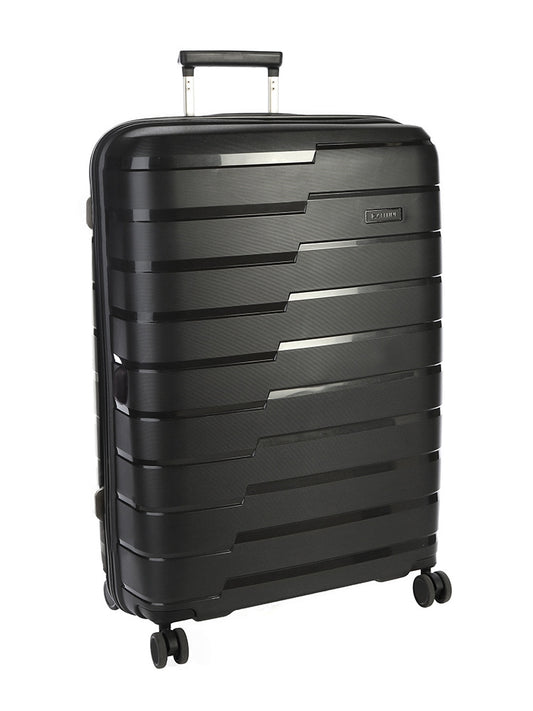 Cellini Microlite Large 4 Wheel Trolley Case Black