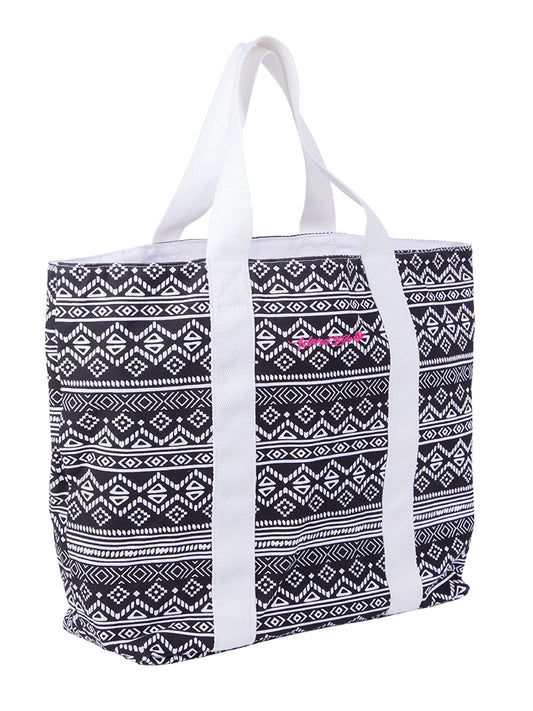 Island Style Aztec Printed Shopper