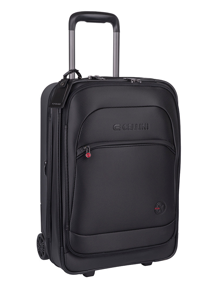 Cellini Pro X 2 Wheel Carry-On Pullman with Oversized Fastline All Terrain Wheels
