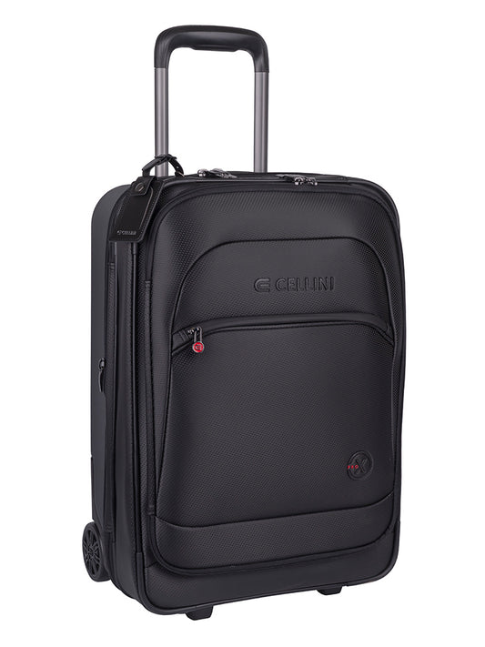 Cellini Pro X 2 Wheel Carry-On Pullman with Oversized Fastline All Terrain Wheels