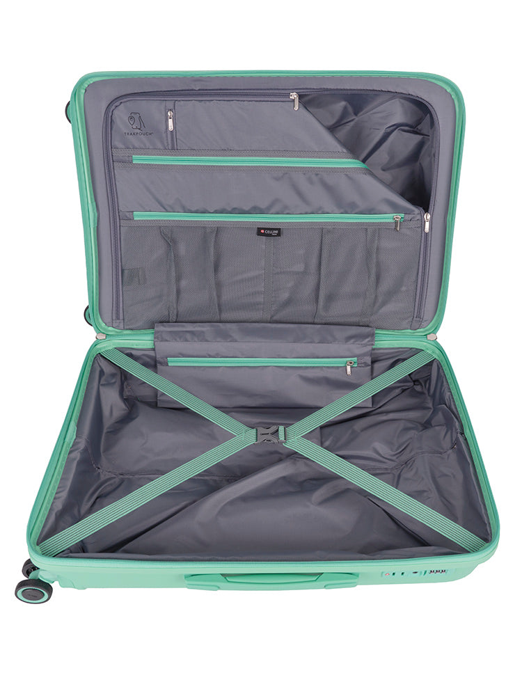 Cellini Cruze Medium 4 Wheel Trolley Case