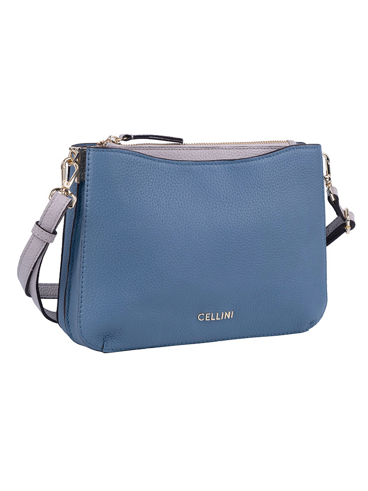 Cellini Diva Tri-Pocket Crossbody