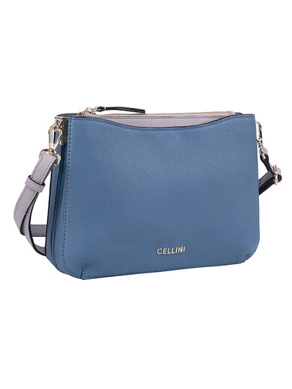 Cellini Diva Tri-Pocket Crossbody