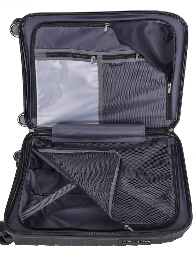 Cellini Grande 4-Wheel Carry-On Trolley Case