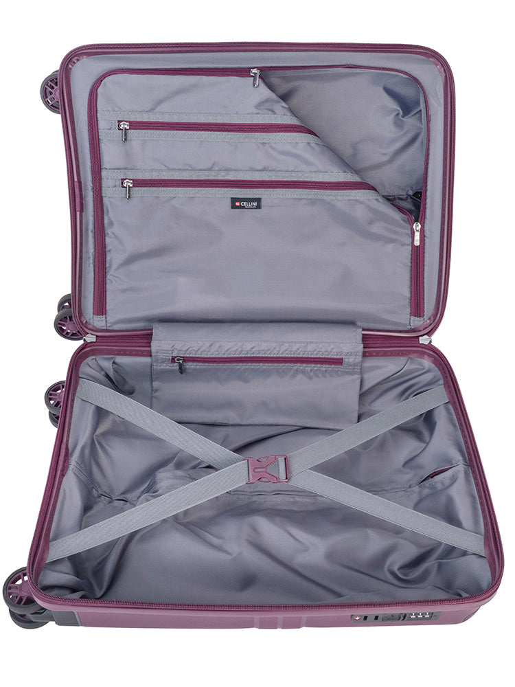 Cellini Guardlite 4 Wheel  Carry On Trolley Case