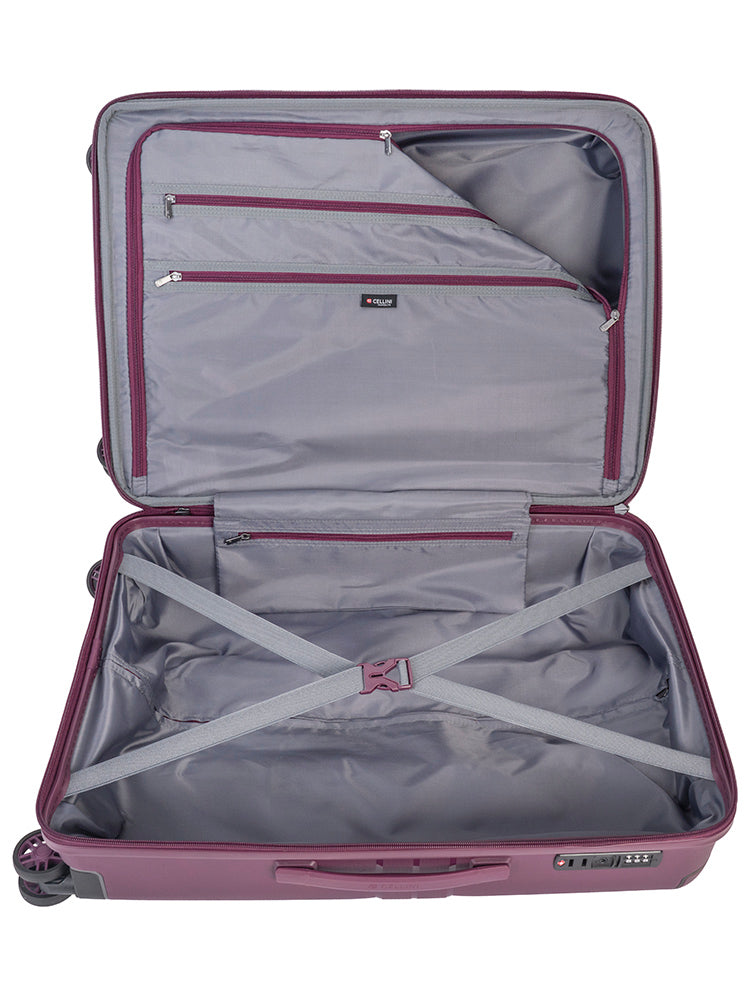 Cellini Guardlite Medium 4 Wheel Trolley Case