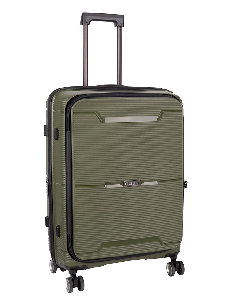 Cellini Ipak Medium 4 Wheel Trolley Case