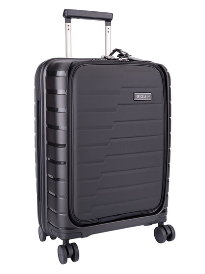Cellini Microlite Soft Front Opener Trolley Carry On Business Case