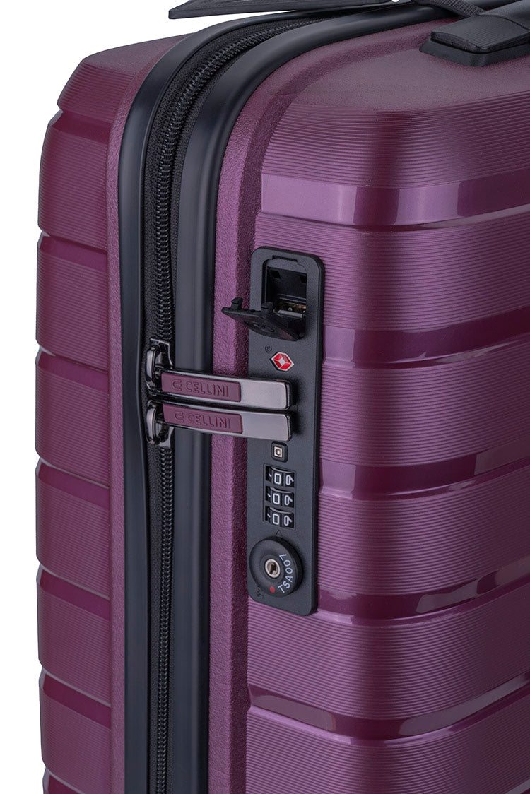 Cellini Microlite 4 Wheel Carry On Trolley