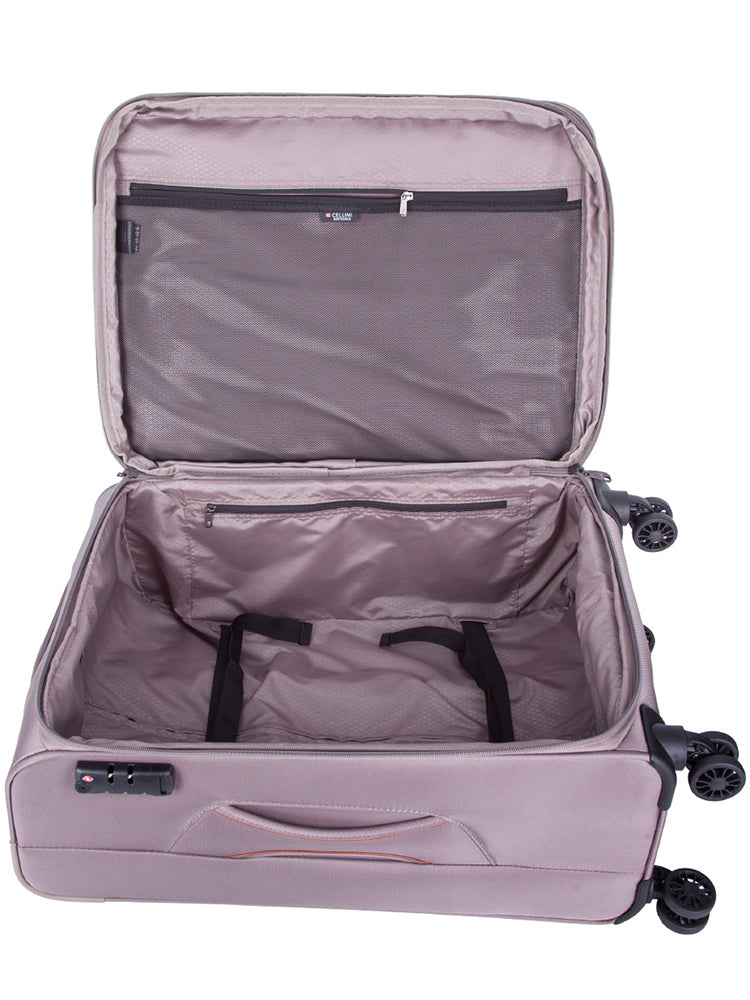Cellini Monte Carlo 4 Wheel Medium Trolley Case