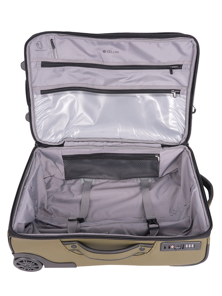 Cellini Nomad Carry-on Trolley Pullman with Oversized All Terrain Wheels