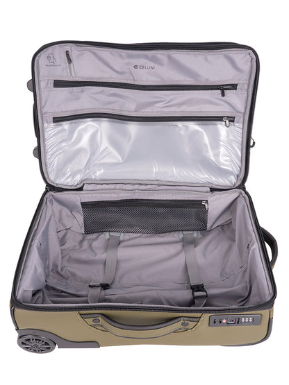 Cellini Nomad Carry-on Trolley Pullman with Oversized All Terrain Wheels