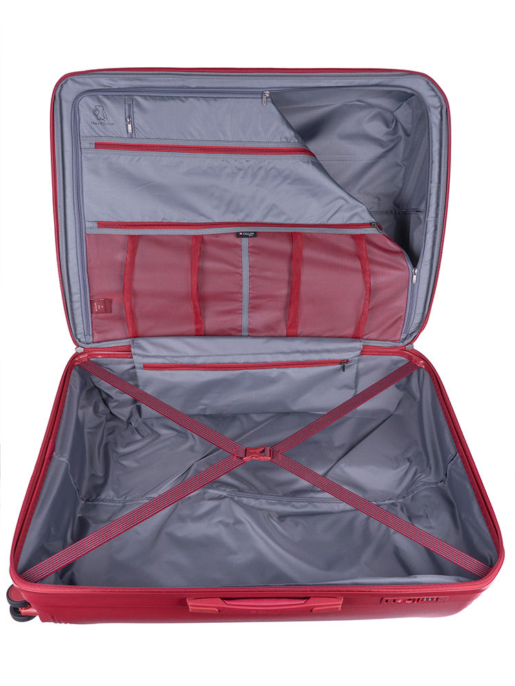 Cellini Qwest Large Volume 4 Wheel Trolley Case