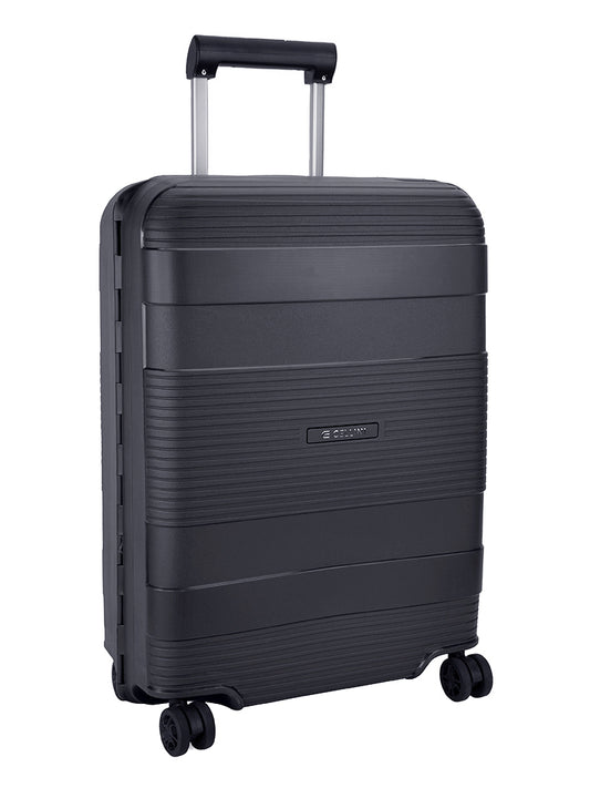 Cellini Safetech Zipperless Lock 4 Wheel Carry On Trolley