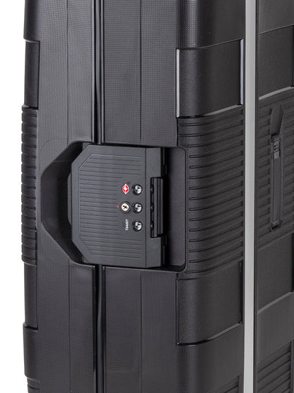 Cellini Safetech Zipperless Lock 4 Wheel Carry On Trolley