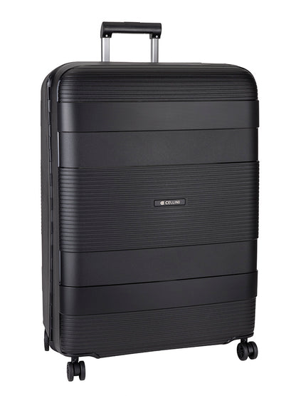 Cellini Safetech Zipperless Lock Large 4 Wheel Trolley Case