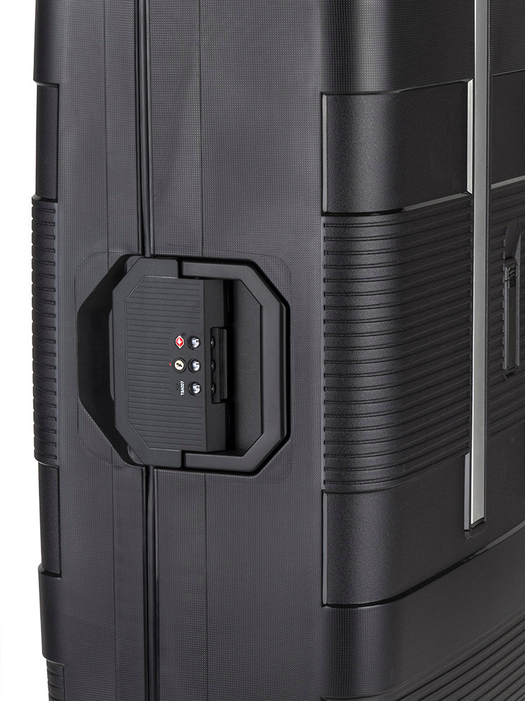 Cellini Safetech Zipperless Lock Large 4 Wheel Trolley Case