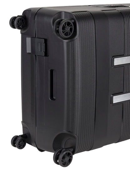 Cellini Safetech Zipperless Lock Large 4 Wheel Trolley Case