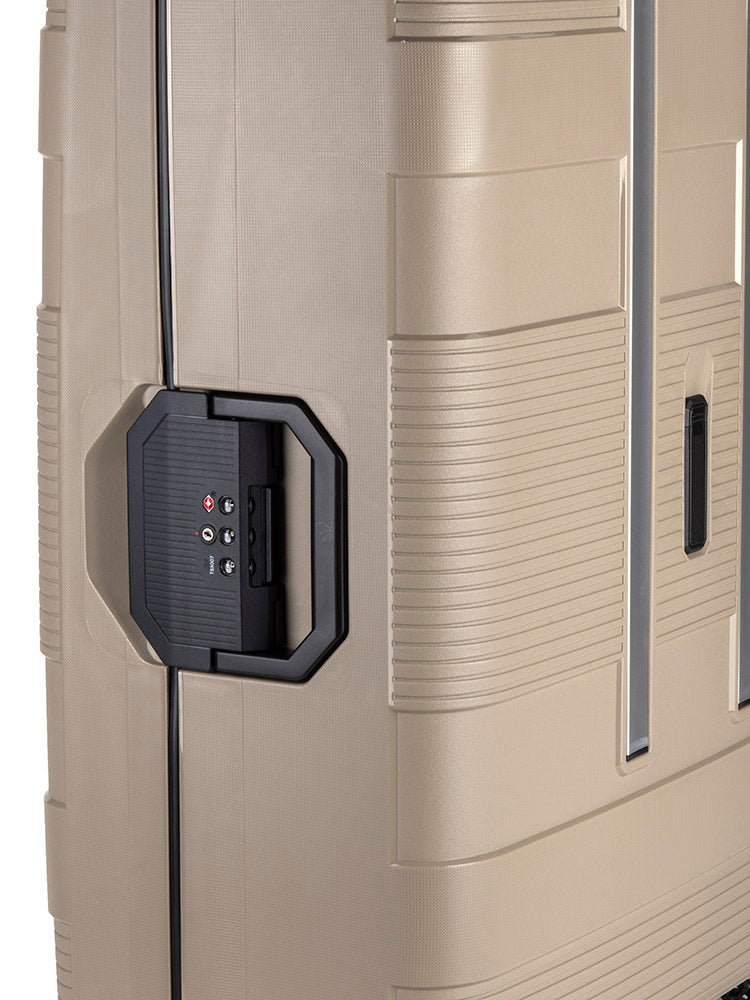 Cellini Safetech Zipperless Lock Large 4 Wheel Trolley Case