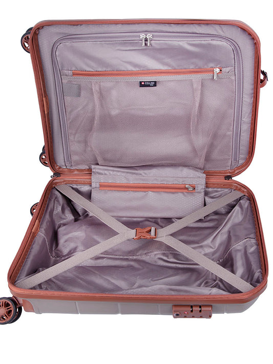 Cellini Spinn 4 Wheel Carry On Trolley