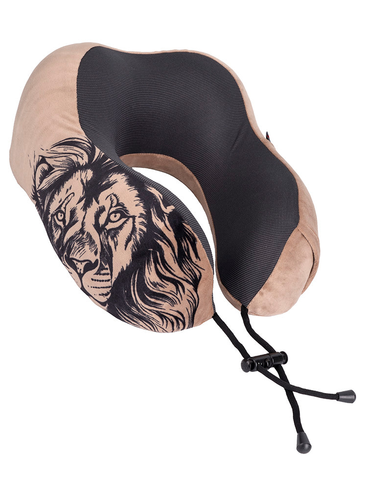 Cellini Accessories Safari Roll-Up Memory Foam Travel Pillow