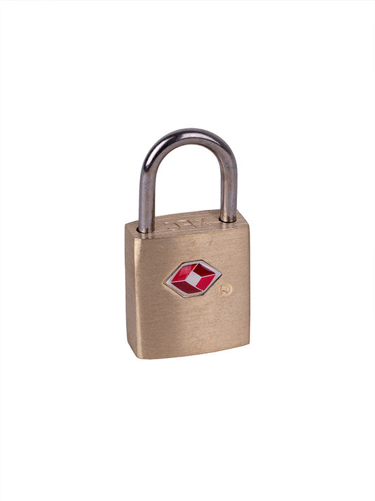 Cellini Accessories Brass Padlock Set