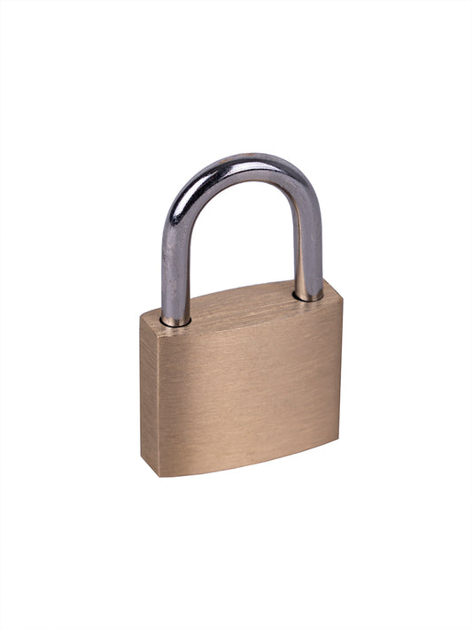 Cellini Accessories Brass Padlock Set