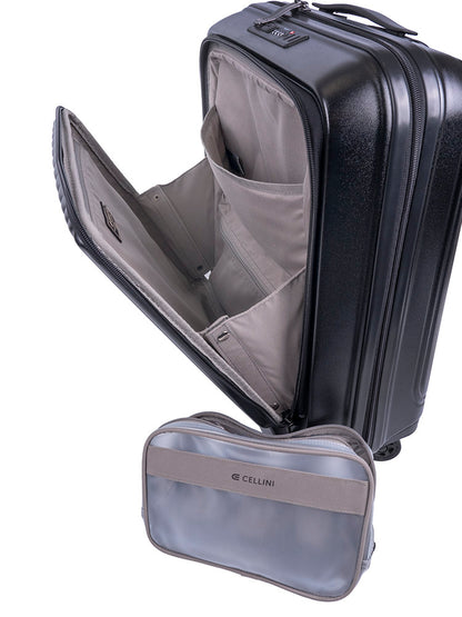 Cellini Tri Pak 4 Wheel Carry On Trolley