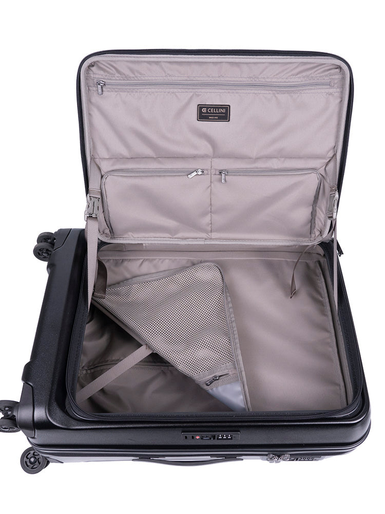 Cellini Tri Pak Medium 4 Wheel Trolley Case