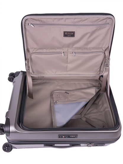 Cellini Tri Pak Medium 4 Wheel Trolley Case