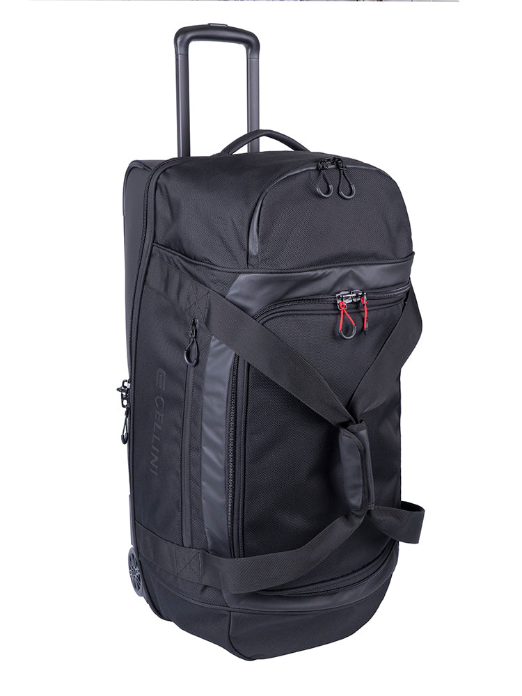 Cellini Xplorer Large Double Decker Trolley Duffel with Oversized Fastline All Terrain Wheels