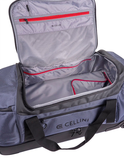Cellini Xplorer Large Double Decker Trolley Duffel with Oversized Fastline All Terrain Wheels