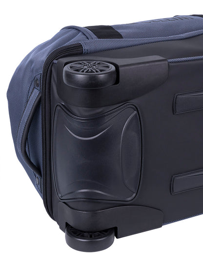 Cellini Xplorer Small Double Decker Trolley Duffel with Oversized Fastline All Terrain Wheels