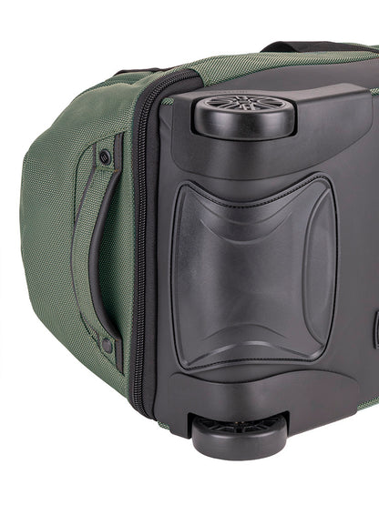 Cellini Xplorer Small Double Decker Trolley Duffel with Oversized Fastline All Terrain Wheels