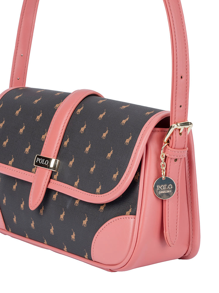 Polo Kelsey Flapover Shoulder Bag