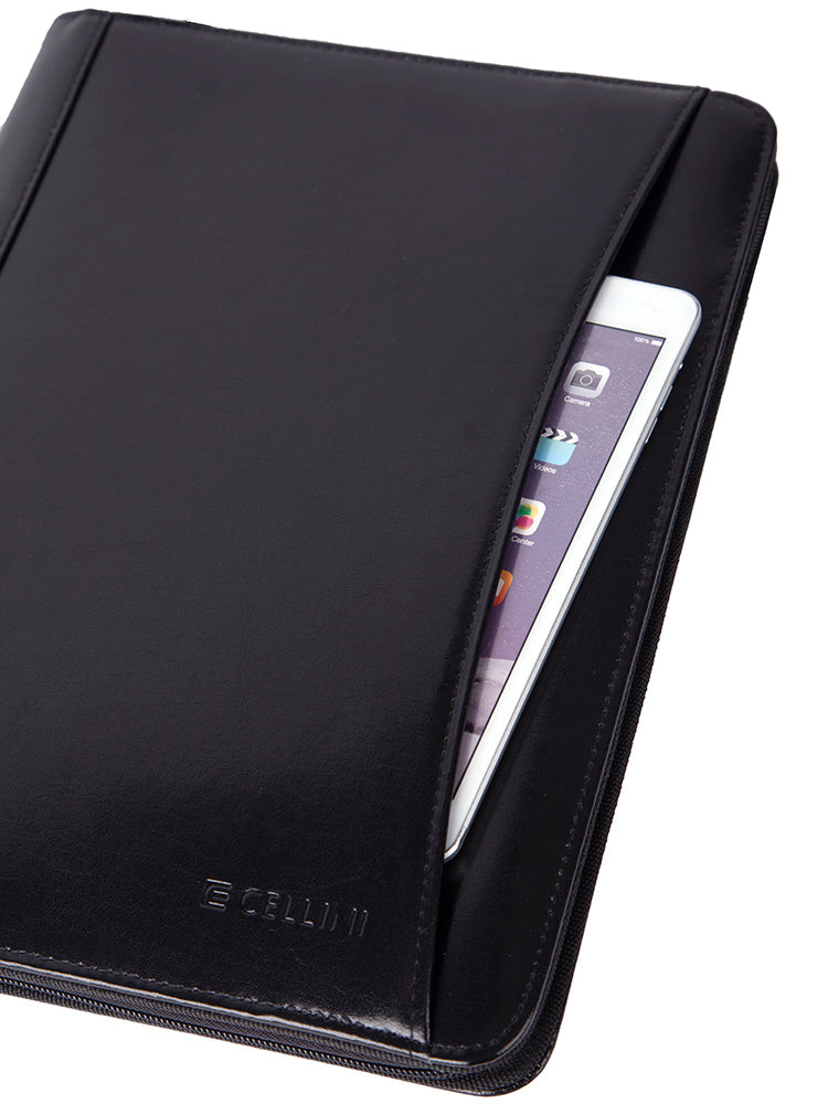 Cellini Agenda A4 Zip Around Leather Folder