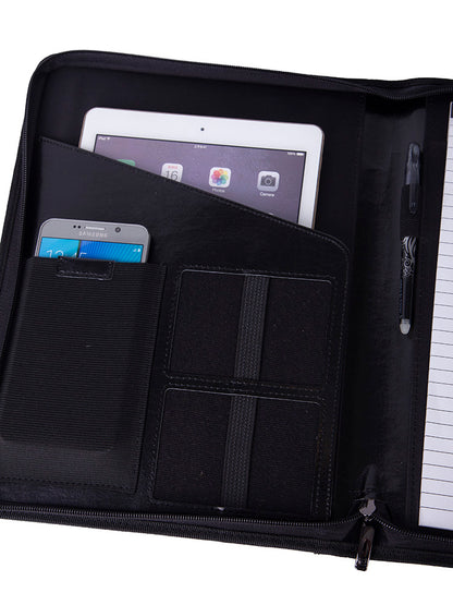 Cellini Agenda A4 Zip Around Leather Folder