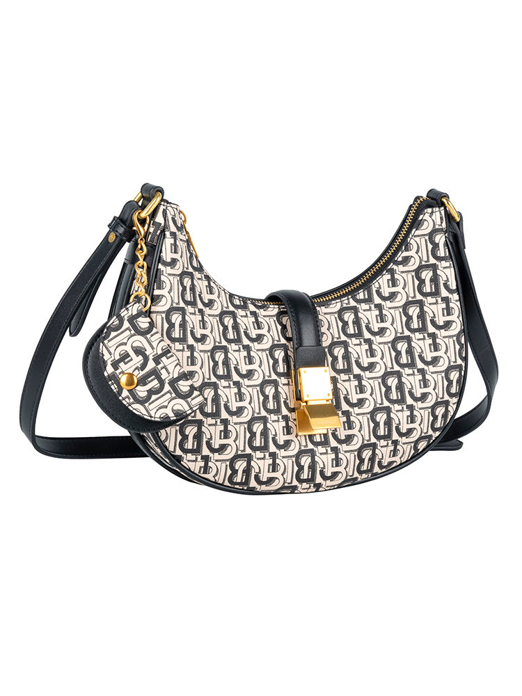 Jo Borkett Monogram Shoulder Bag