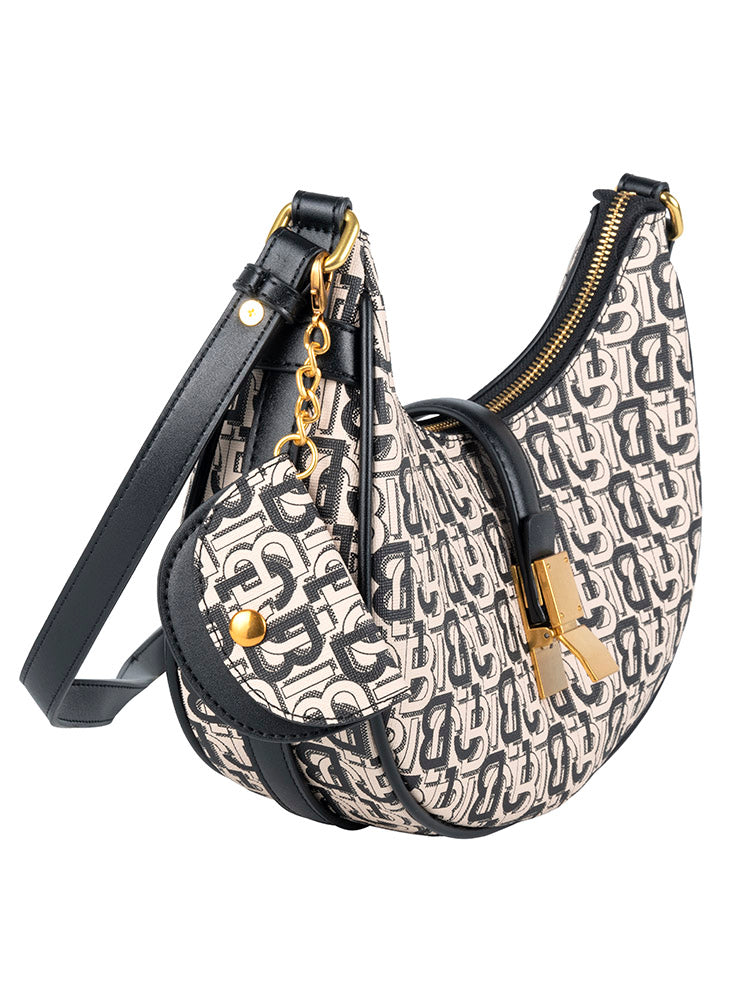 Jo Borkett Monogram Shoulder Bag