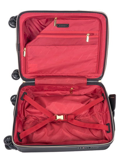 Jo Borkett Nouveau 4 Wheel Carry On Trolley
