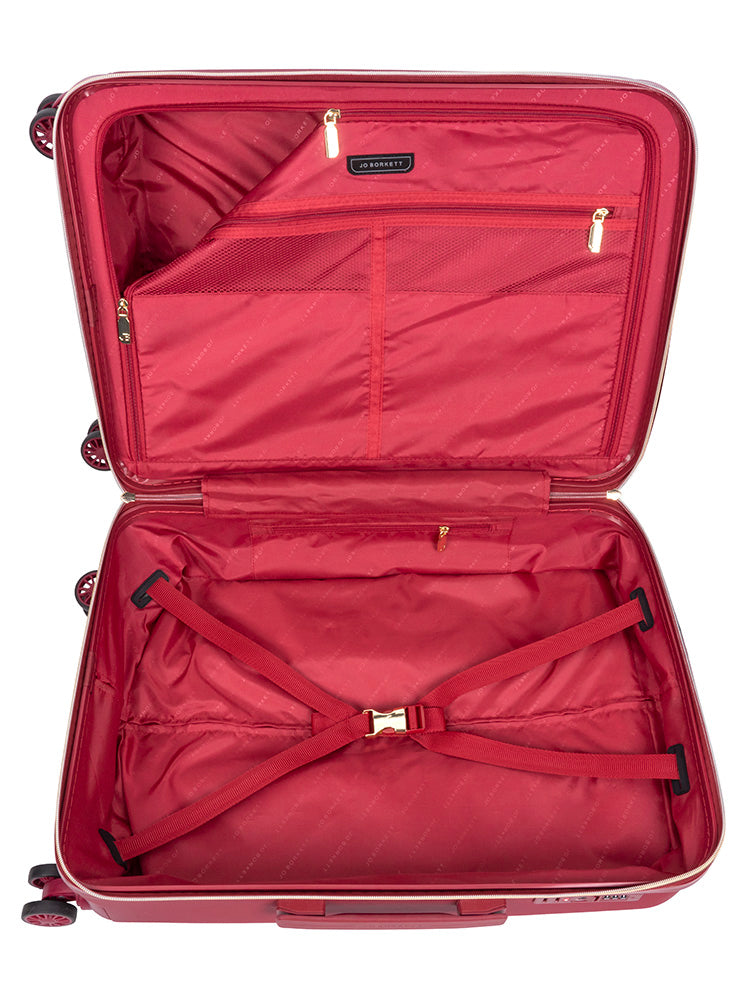 Jo Borkett Nouveau 4 Wheel Carry On Trolley