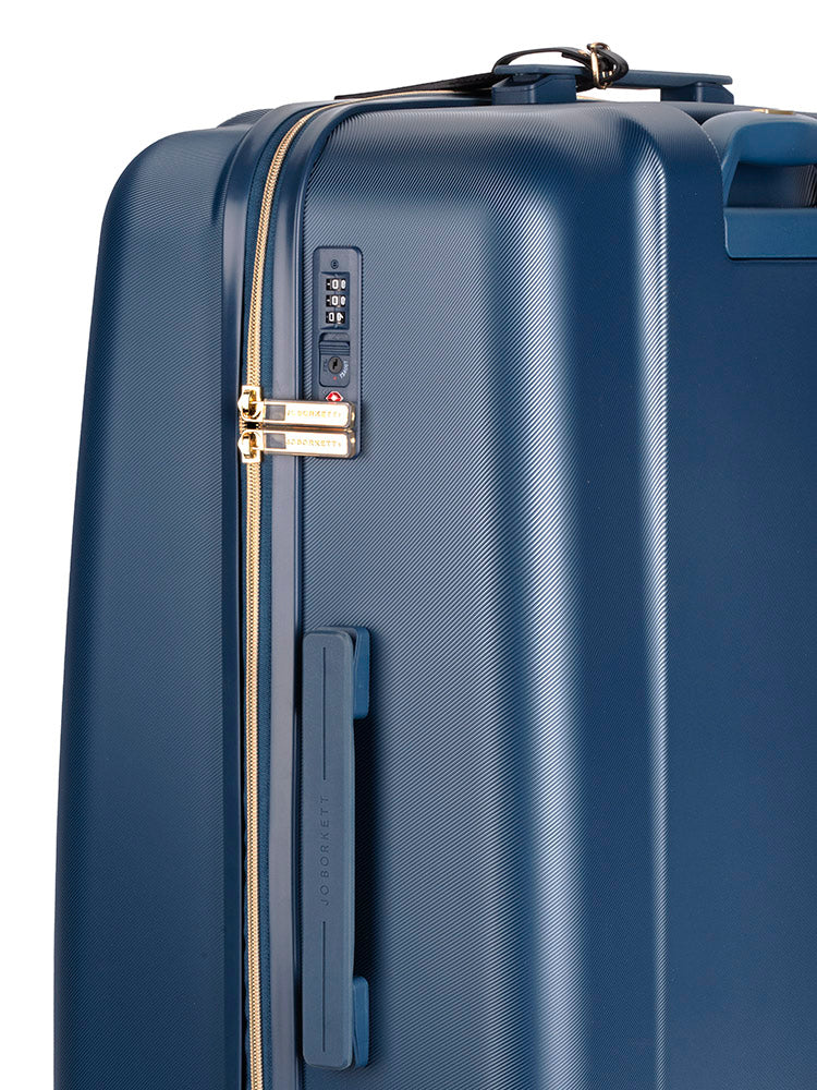 Jo Borkett Nouveau Large 4-Wheel Trolley Case