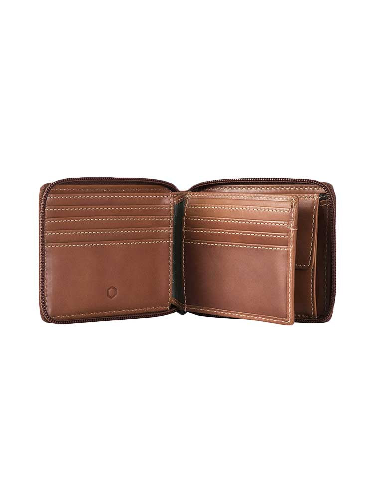 Jekyll & Hide Texas Zip Around Wallet