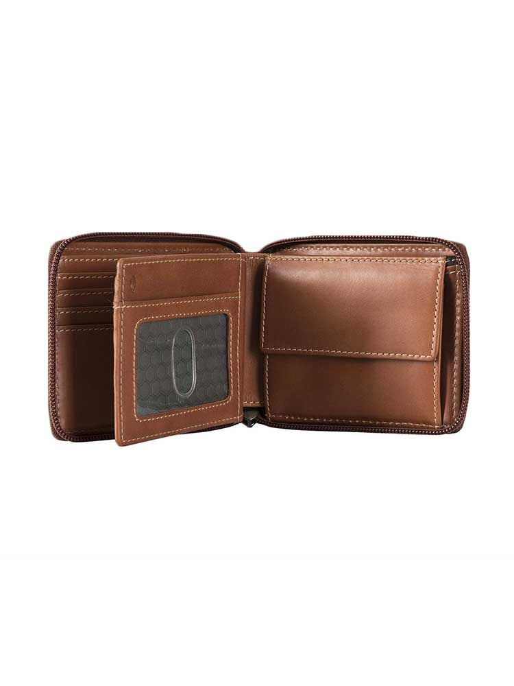 Jekyll & Hide Texas Zip Around Wallet