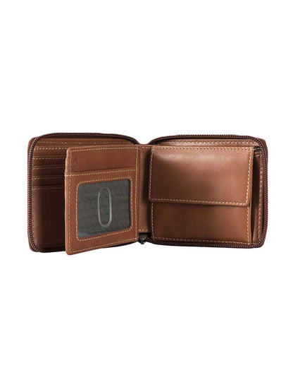 Jekyll & Hide Texas Zip Around Wallet
