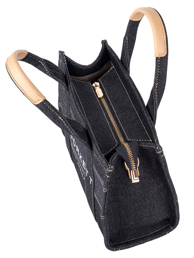 Jo Borkett Denim Medium Shopper