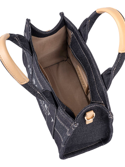 Jo Borkett Denim Medium Shopper