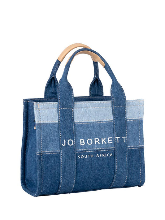 Jo Borkett Denim Medium Shopper