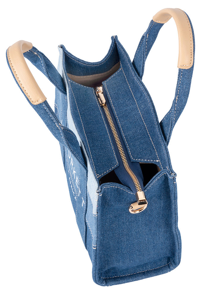 Jo Borkett Denim Medium Shopper